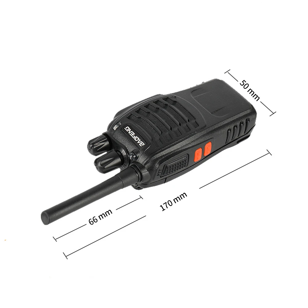 2 x Walkie talkie Baofeng BF-88E PMR446 - czysta łączność