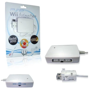 Adapter 3 w 1 padów PS2 do Wii - podłącz pady, gitary i bębny PS2