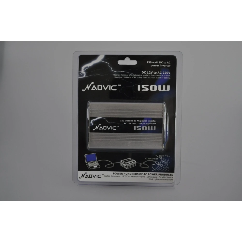 Przetwornica 12V na 220V do auta 150W satkit
