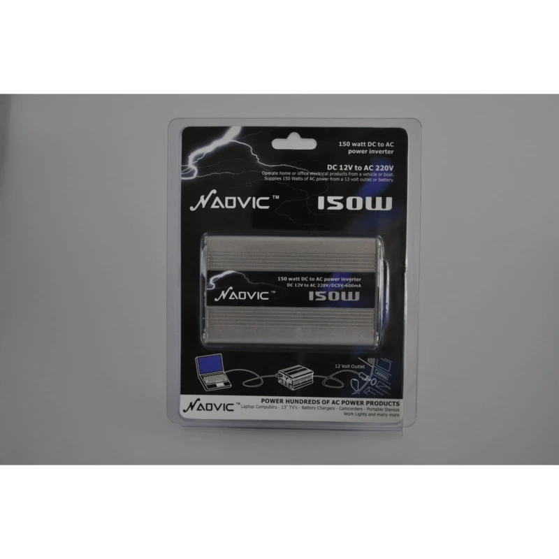 Przetwornica 12V na 220V do auta 150W satkit