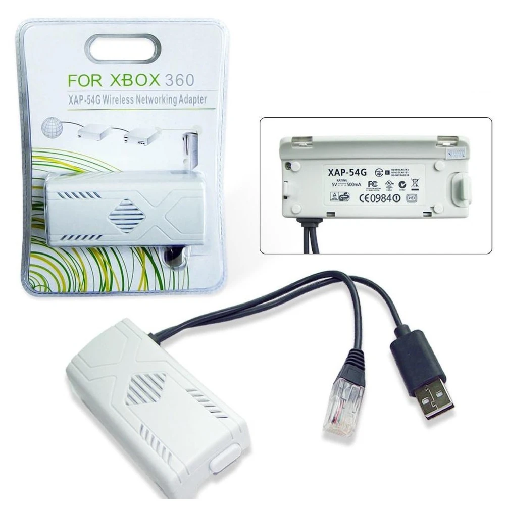 Kompatybilny adapter sieci bezprzewodowej Xbox 360 do stabilnego Wi‑Fi