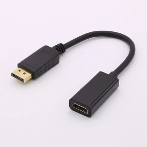 Adapter DisplayPort męski na HDMI żeński do połączeń audio-wideo