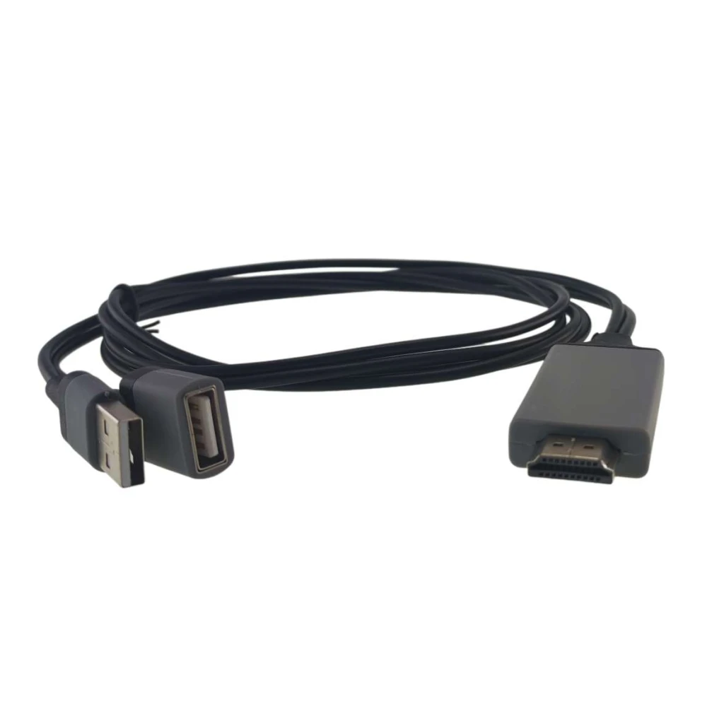 Uniwersalny adapter HDMI do telefonu do TV kompatybilny z iOS i Android 1080P
