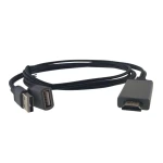 Uniwersalny adapter HDMI do telefonu do TV kompatybilny z iOS i Android 1080P