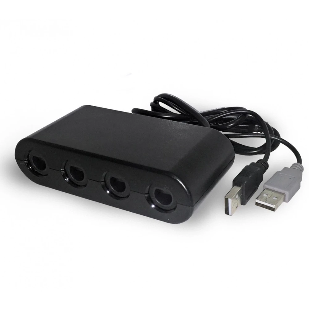Adapter do padów GameCube do Nintendo Wii U i PC kompatybilny z Super Smash Bros