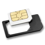 Elastyczny adapter MicroSIM do SIM czarny do iPhone i iPad