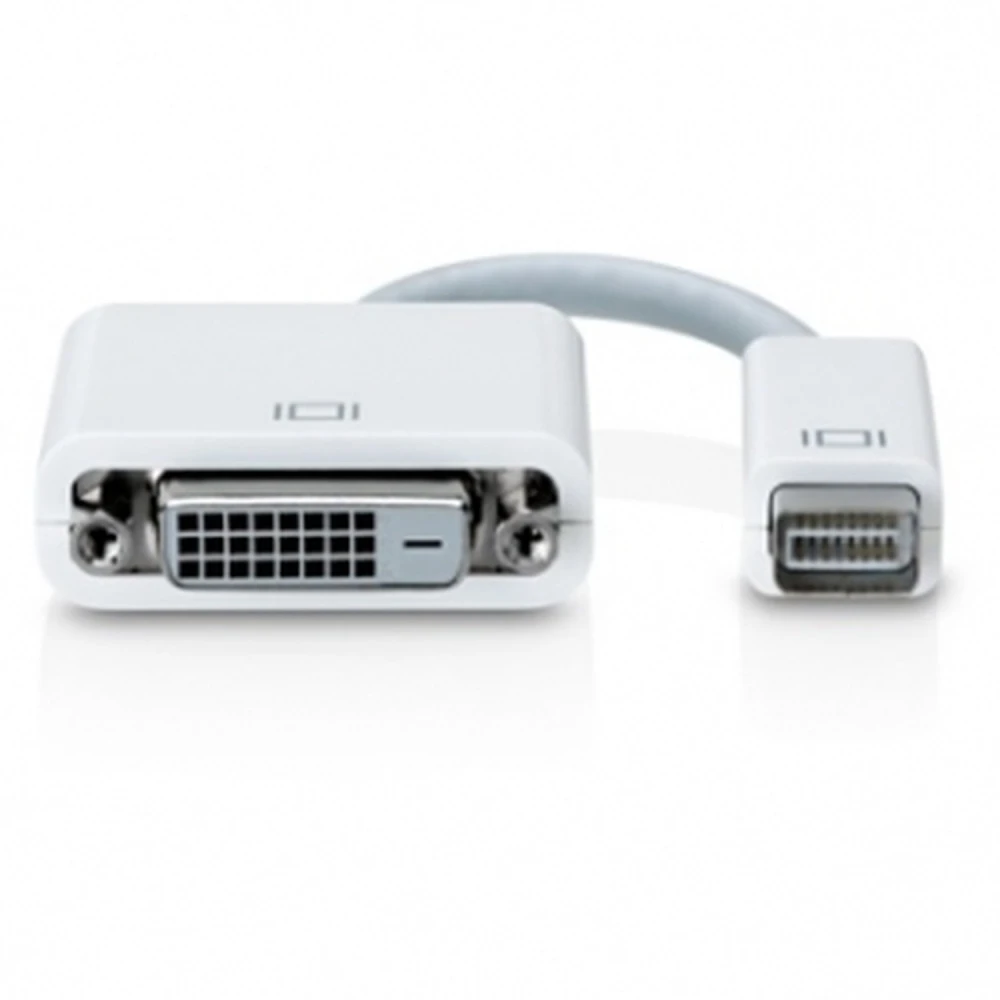 Adapter Mini DVI do DVI do podłączenia monitorów i projektorów w Mac i PC