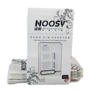 Adapter NanoSIM na MicroSIM, SIM i wyjmak do iPhone - satkit