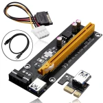 Adapter PCI-E 1x do 16x do kopania z USB 3.0 - Satkit