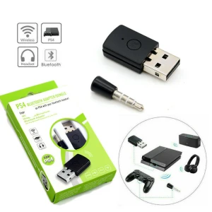 Adapter USB Bluetooth PS4 do słuchawek z mikrofonem 4.0