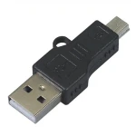 Adapter USB męski do Mini-USB męski do wszechstronnych połączeń