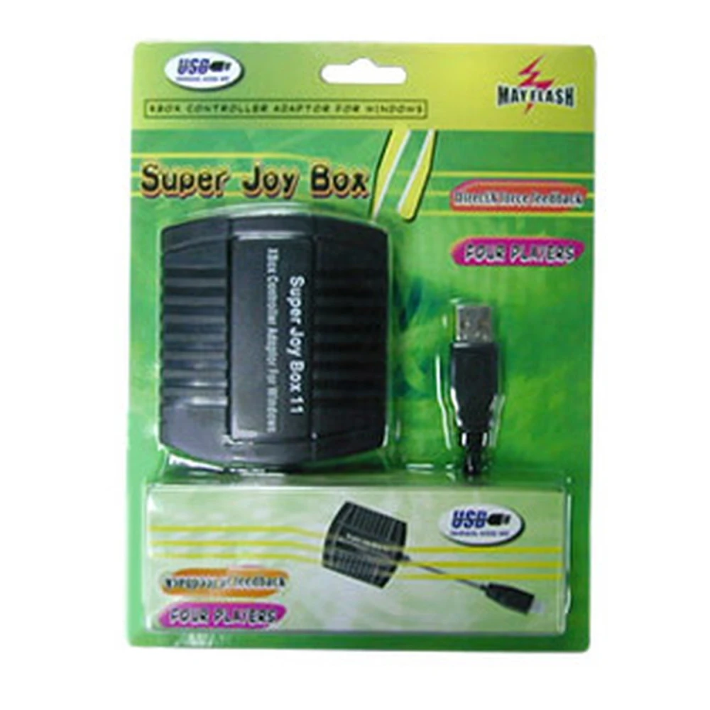 Adapter Xbox do PC Super Joybox 11 zgodny z Windows 98–8