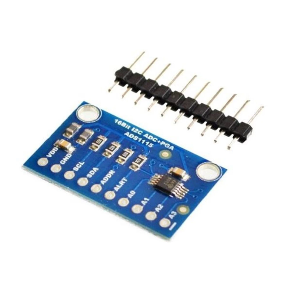 ADS1115 Arduino moduł ADC 4 kanały 16 Bit I2C z wzmacniaczem wzmocnienia