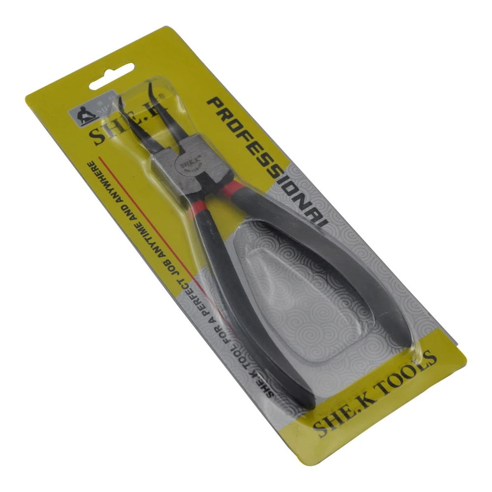 Szczypce do segerów zagięte 170mm SK-112-7d TSX TOOL