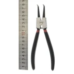 Szczypce wygięte do segerów 180mm SK-112-7b SHEK do pierścieni zabezpieczających
