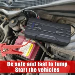 Awaryjny jump starter do auta 8000mAh Jumpstarter S301 z latarką LED SOS