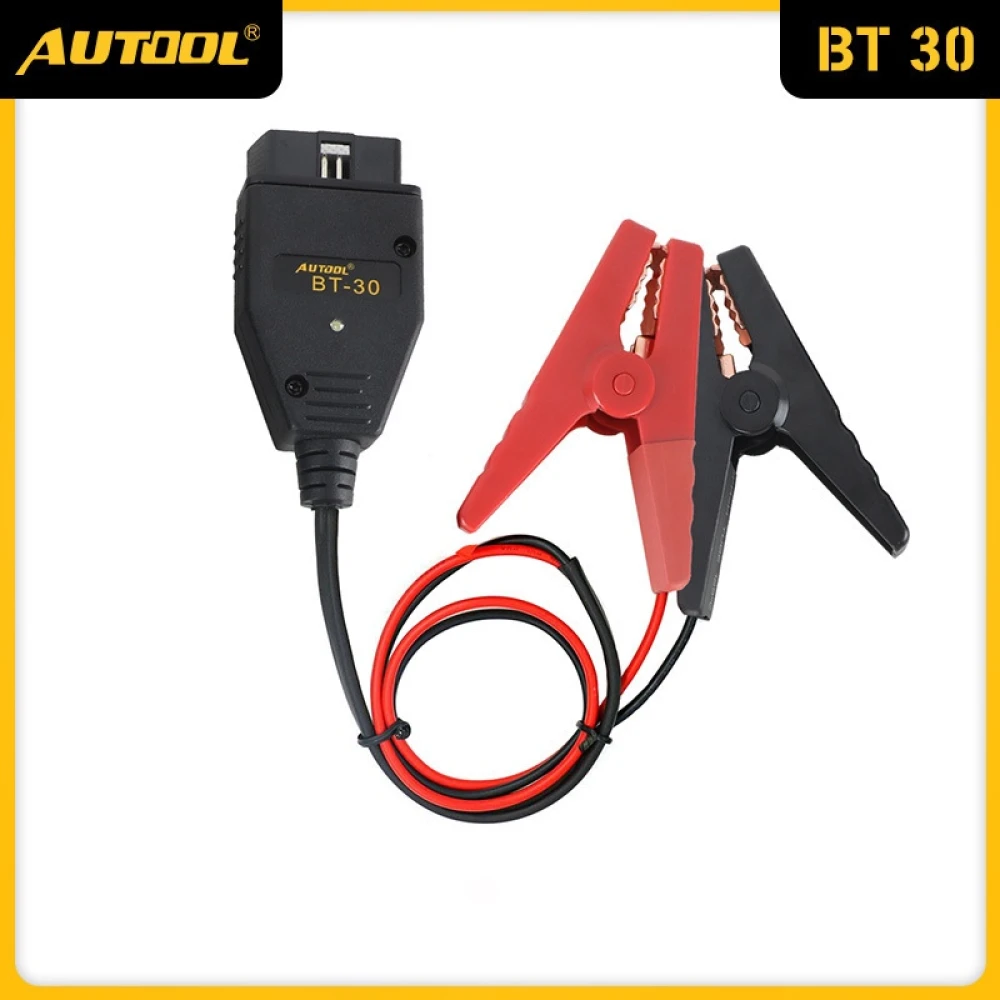 AUTOOL BT-30 kabel OBD2 do zasilania akumulatora auta
