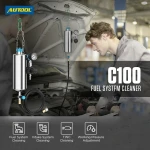 AUTOOL C100 czyścik wtryskiwaczy benzyny z adapterami