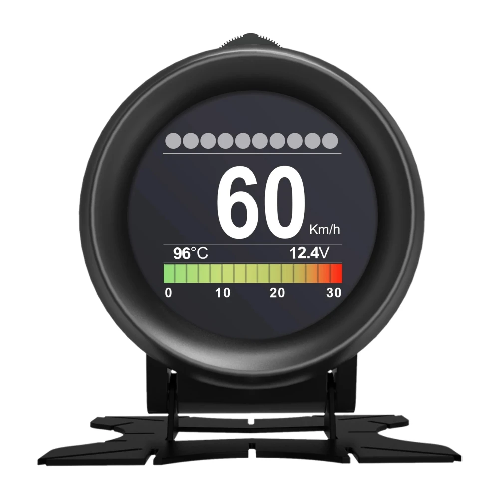 Autool X60 OBD HUD cyfrowy miernik wielofunkcyjny do OBD-II