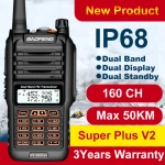 Baofeng UV9R Plus walkie-talkie dalekiego zasięgu z 160 kanałami VHF/UHF