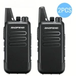 Baofeng Walkie Talkie T20 ładowalny - zestaw 2 szt. ze słuchawkami
