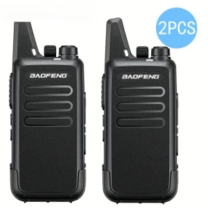 Baofeng Walkie Talkie T20 ładowalny - zestaw 2 szt. ze słuchawkami