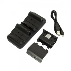 Podwójna stacja ładująca do Xbox One z 2 bateriami satkit