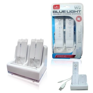 Stacja ładująca Wii Remote na 2 pady z akumulatorem i podwójną stacją