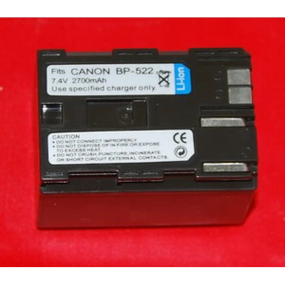 Kompatybilna bateria Canon BP-522 7,4V 2700mAh do kamer Canon