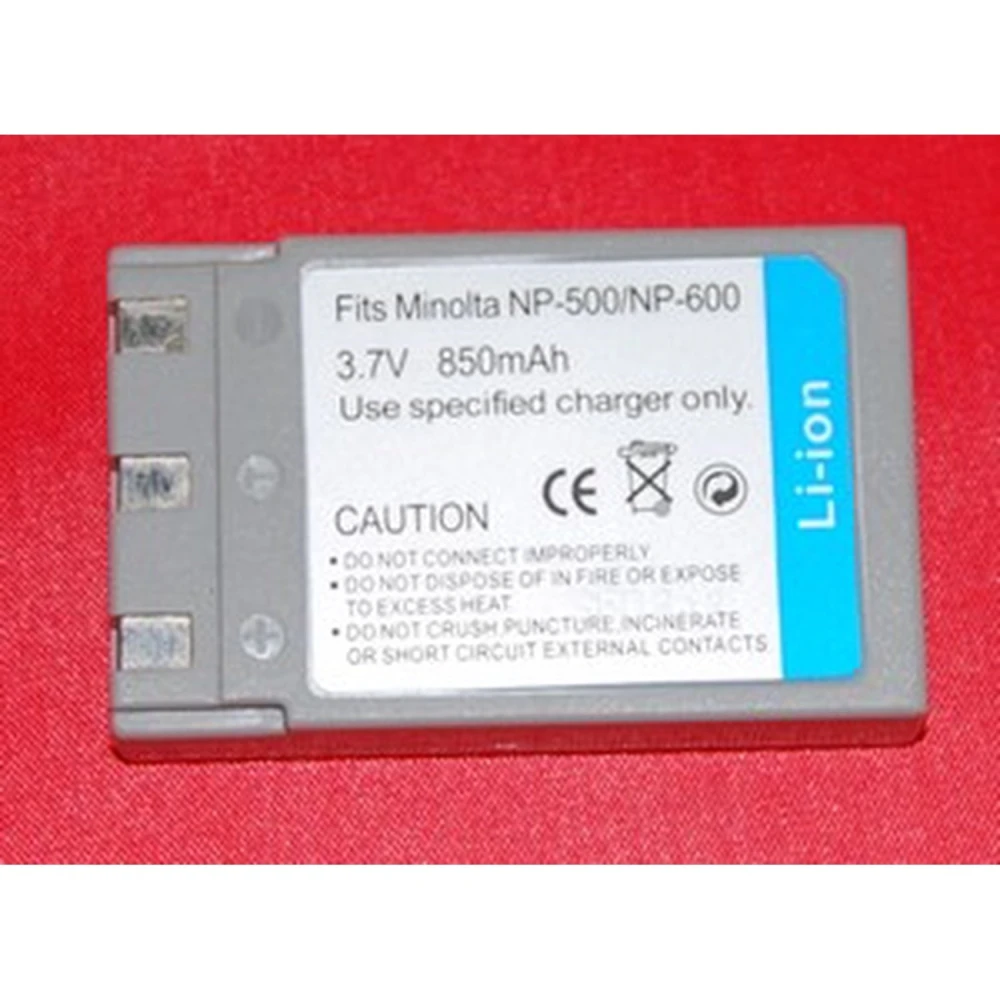 Bateria kompatybilna Minolta NP500 i NP600 - zamiennik Li-Ion 3.7V 850mAh
