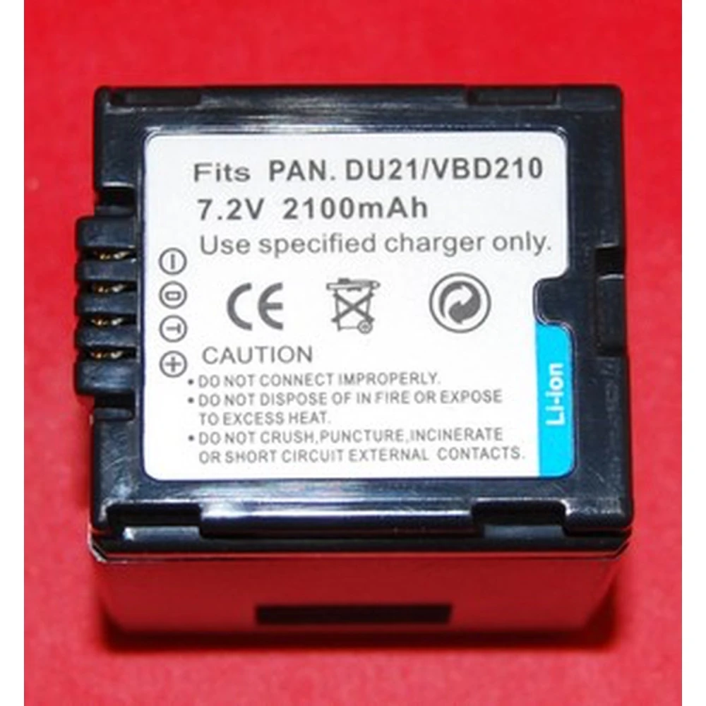 Akumulator kompatybilny Panasonic DU21 VBD210 do aparatów cyfrowych