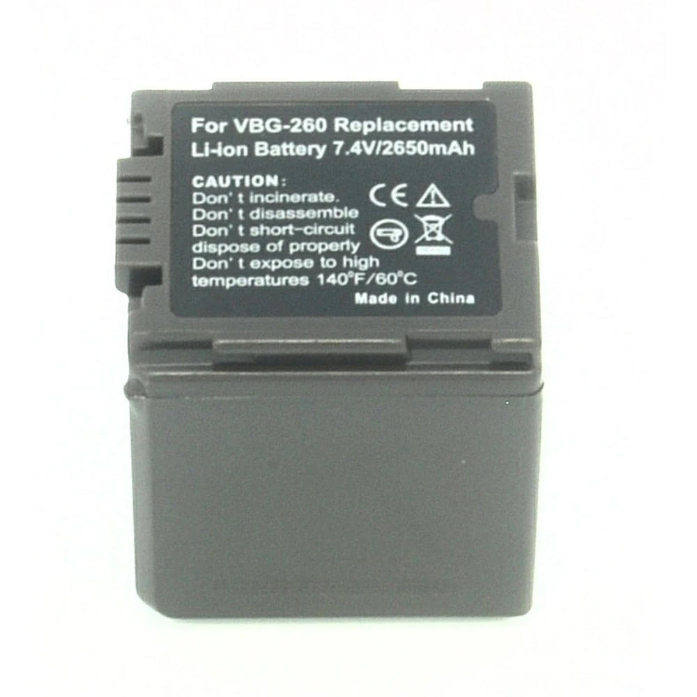 Akumulator kompatybilny Panasonic VW-VBG260 do kamer cyfrowych i kamer wideo