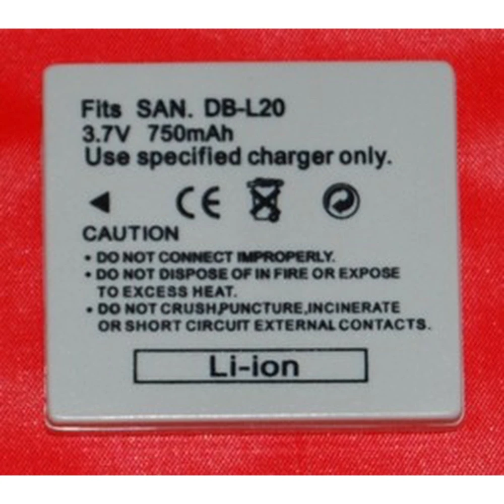 Kompatybilna bateria Sanyo DB-L20 do kamer cyfrowych Sanyo Xacti