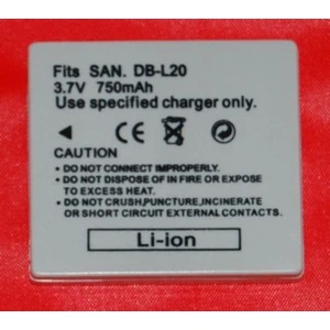 Kompatybilna bateria Sanyo DB-L20 do kamer cyfrowych Sanyo Xacti