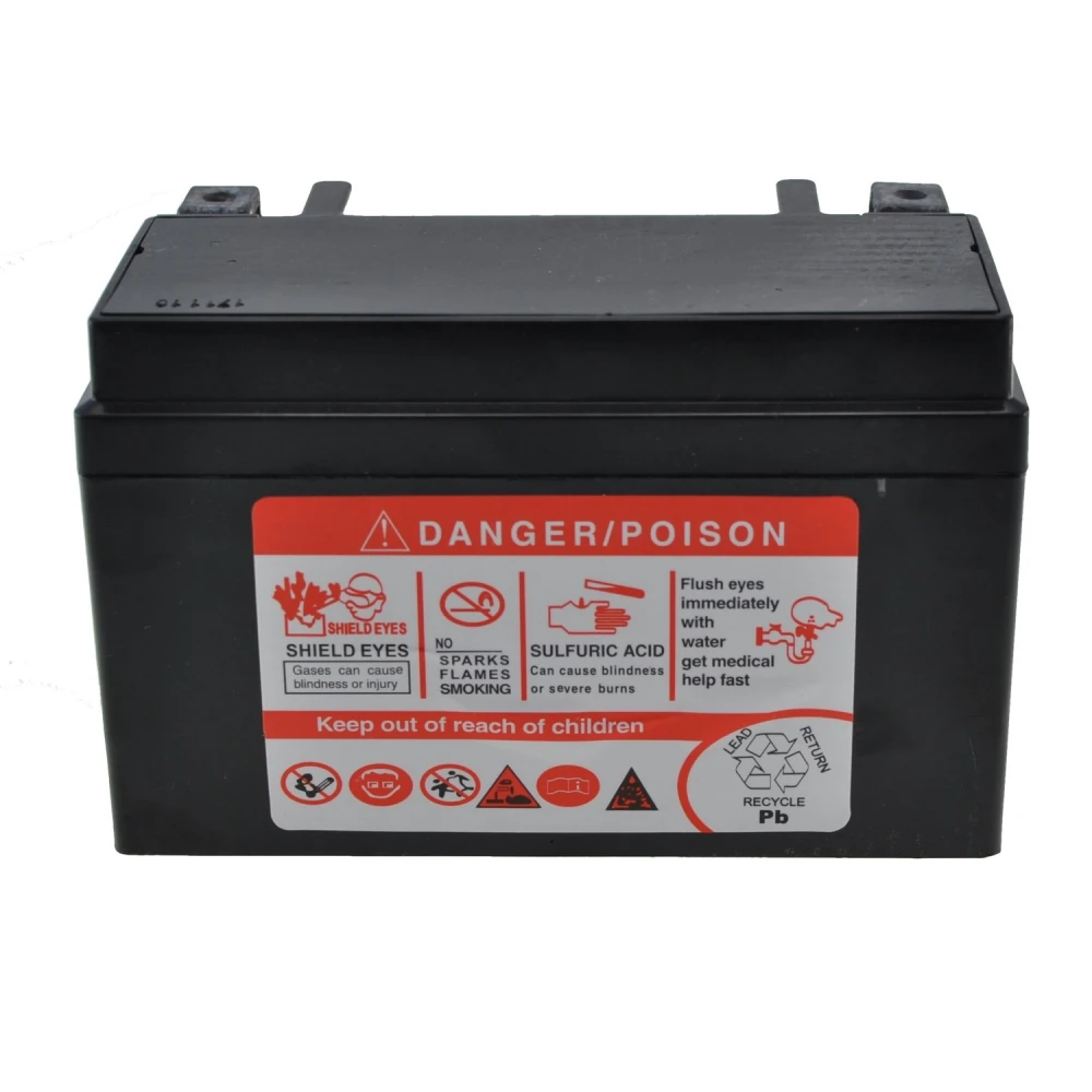 Bateria Moto MTX7A YTX7A-BS Gel mostrando etiqueta y especificaciones