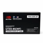 Akumulator Motocyklowy AGM 12V 9Ah OUTDO UTX9-BS(MF) - Zamiennik Yuasa YTX9-BS / GTX9-BS / ETX9-BS