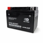 Akumulator Motocyklowy AGM 12V 9Ah OUTDO UTX9-BS(MF) - Zamiennik Yuasa YTX9-BS / GTX9-BS / ETX9-BS
