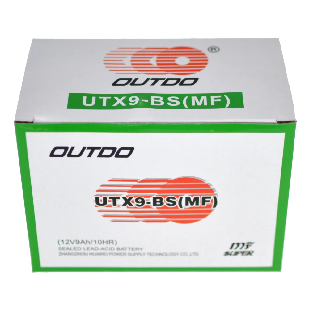 Akumulator motocyklowy UTX9A YTX9-BS żelowy o wysokiej wydajności
