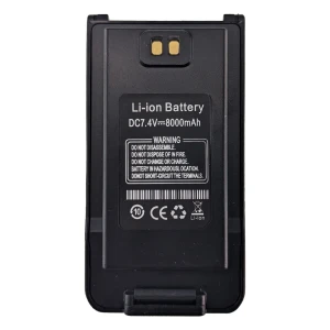 Oryginalna bateria Baofeng UV-9R Plus o dużej pojemności 8000mAh do radiotelefonów