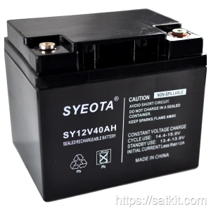 Songyuan Wydajny akumulator żelowy 12V 40Ah Sy40-12