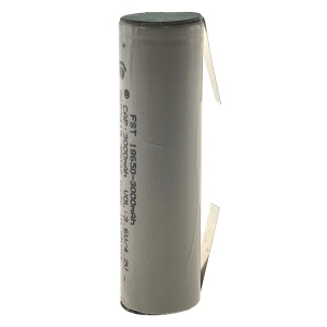 Akumulator 18650 3000mAh z blaszką do lutowania