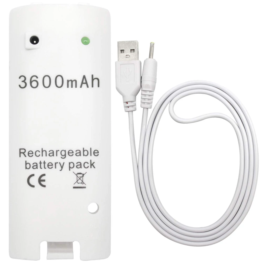 Akumulator 3600mAh do padów Wii - moc i wytrzymałość