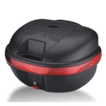 Uniwersalny kufer motocyklowy 25L Ym-0998c na 1 kask, czarny