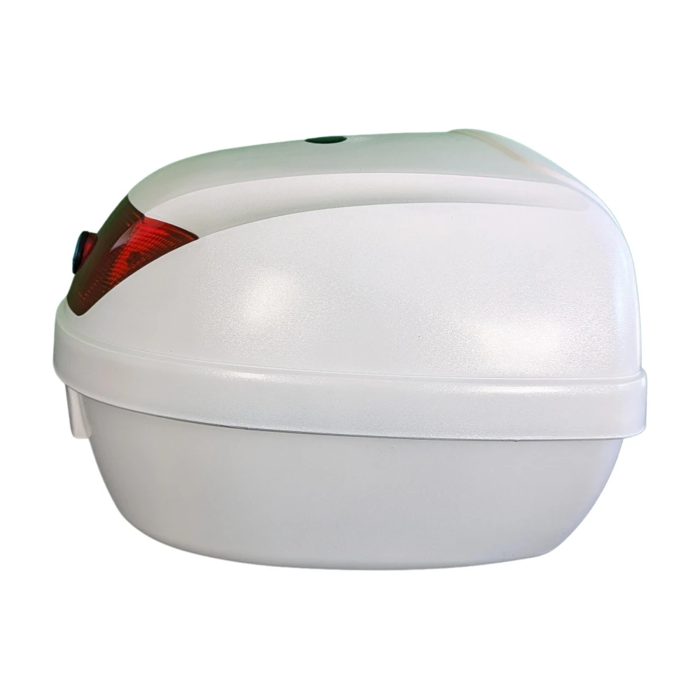Uniwersalny kufer motocyklowy 28L biały - Mod-YM-0807