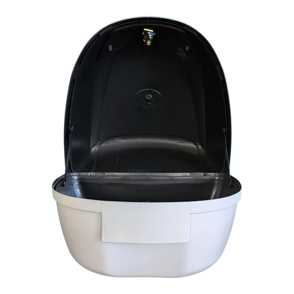 Uniwersalny kufer motocyklowy 28L biały - Mod-YM-0807