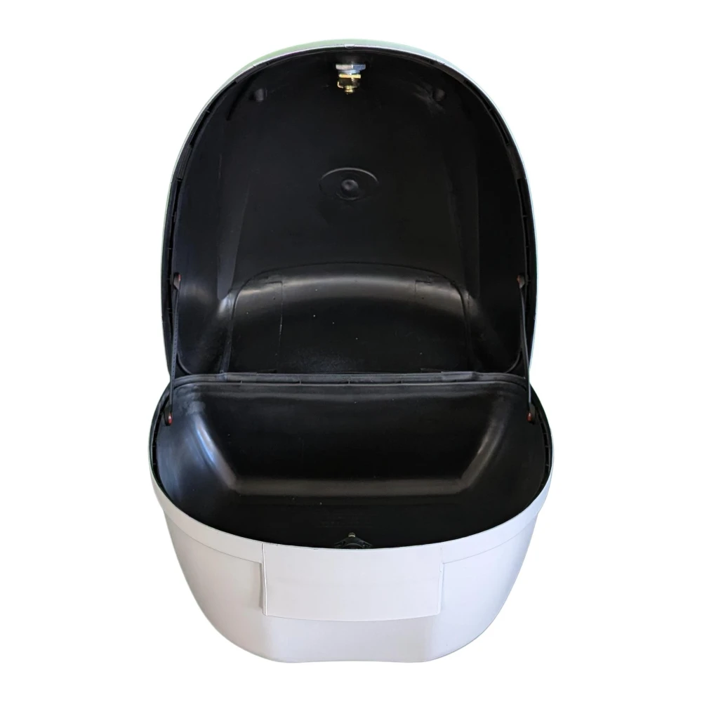Uniwersalny kufer motocyklowy 28L biały - Mod-YM-0807
