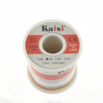 Cyna w szpuli 0,6 mm 150 g Kaisi do lutowania elektroniki