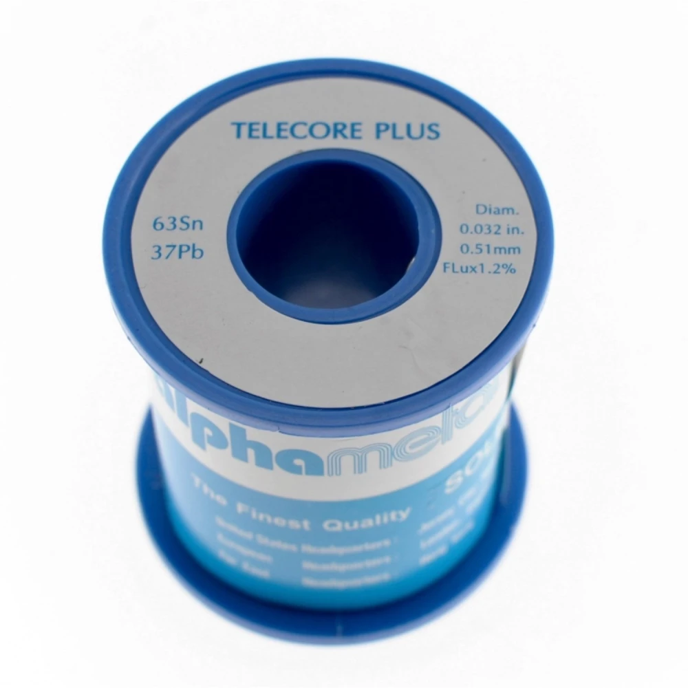 Cyna 0,5 mm 400 g do lutowania elektroniki Alpha