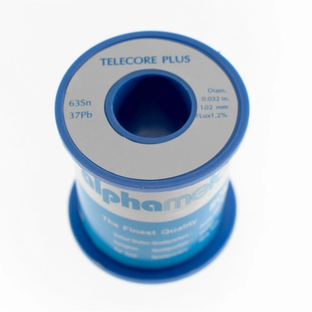 Cyna w drucie 1 mm 400 g Alpha do lutowania elektroniki