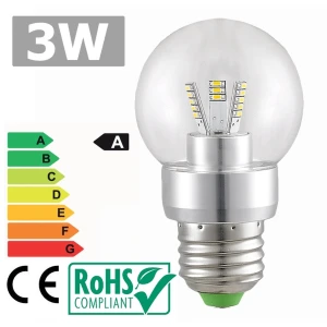 Żarówka LED E27 3W 3300K ciepła biel z oświetleniem 360°